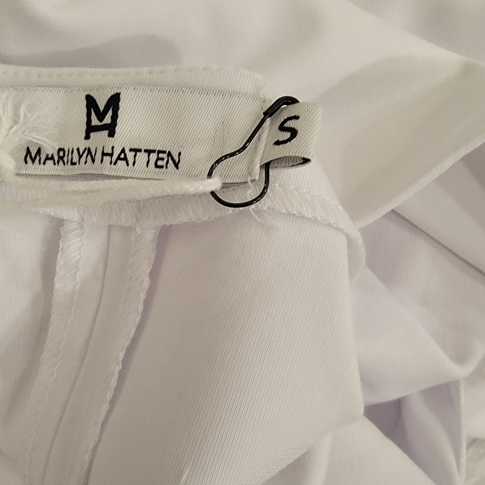 Marilyn Hatten Purity Short Sleeve T-shirt Dress Size Small - Picture 9 of 10